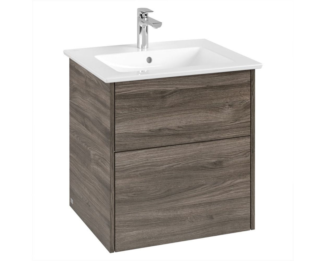 Villeroy & Boch Finero 600mm 2 Drawer Vanity Unit With Furniture 