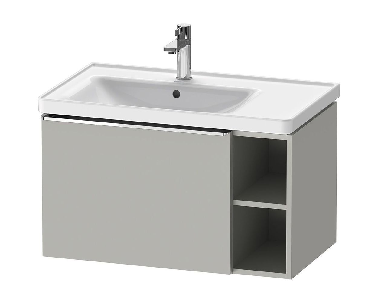 Duravit D-Neo 784mm 1 Drawer Vanity Unit for Left Hand D-Neo 