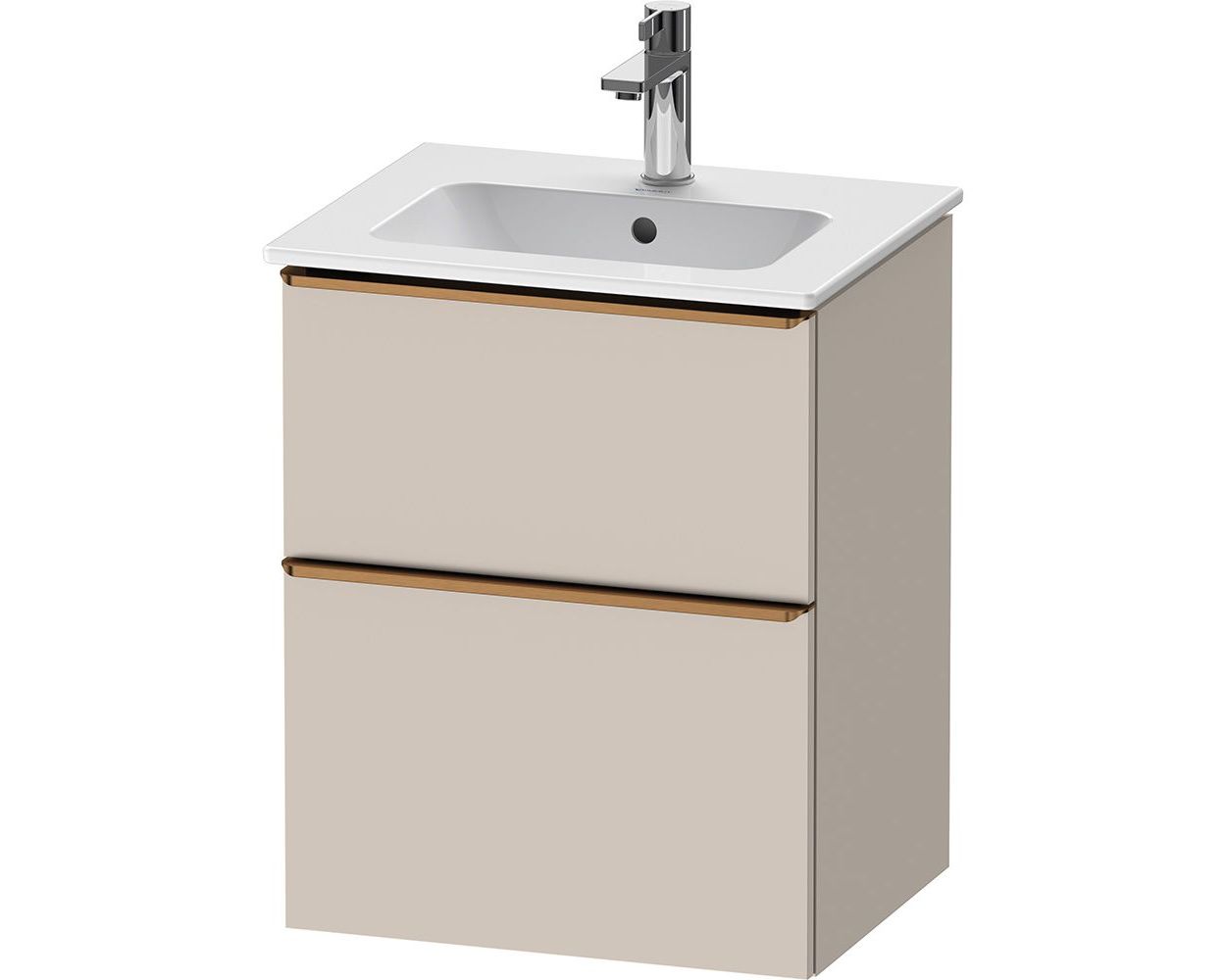 Duravit D-Neo 510mm 2 Drawer Vanity Unit for ME by Starck 