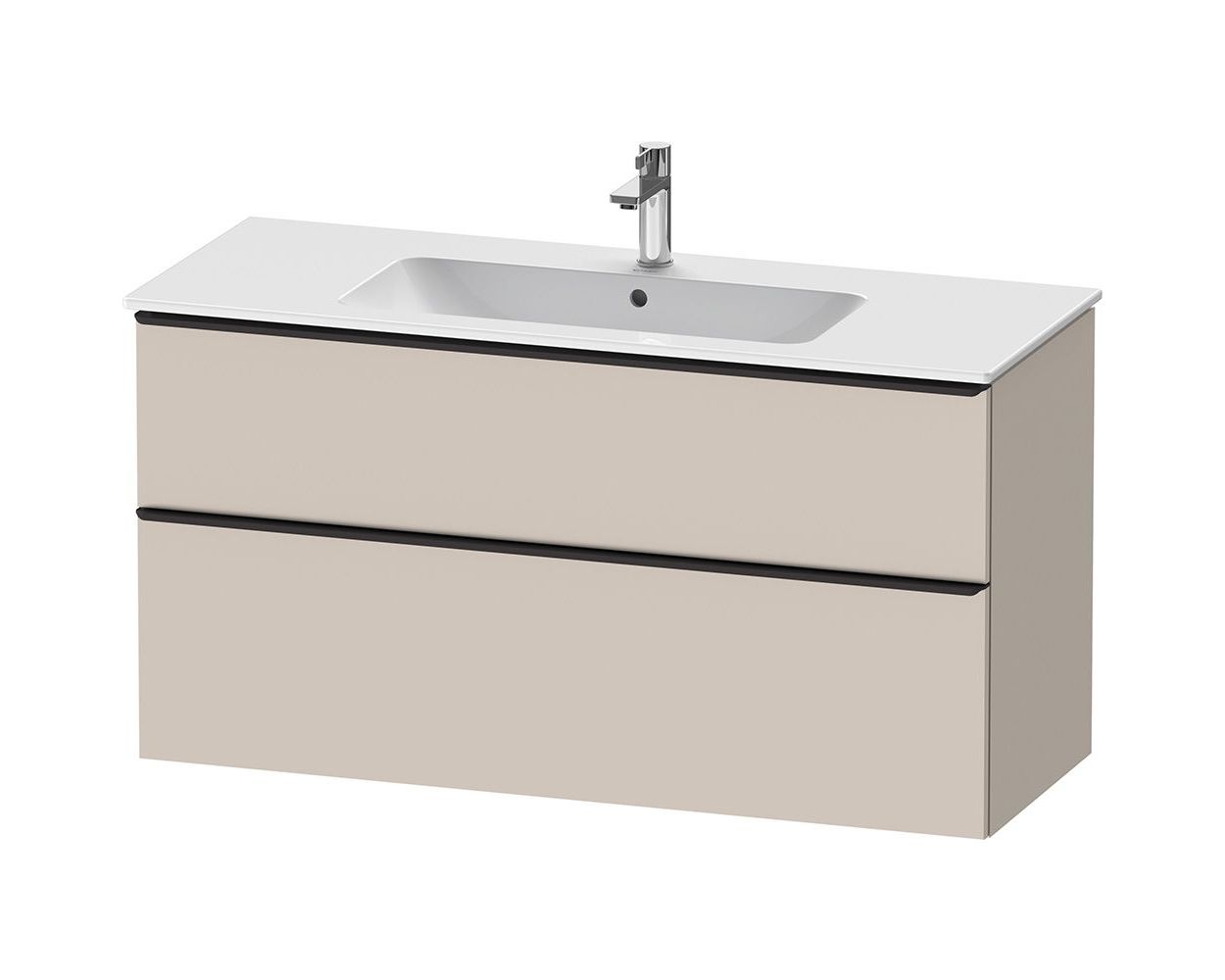 Duravit D-Neo 1210mm 2 Drawer Vanity Unit for ME by Starck 