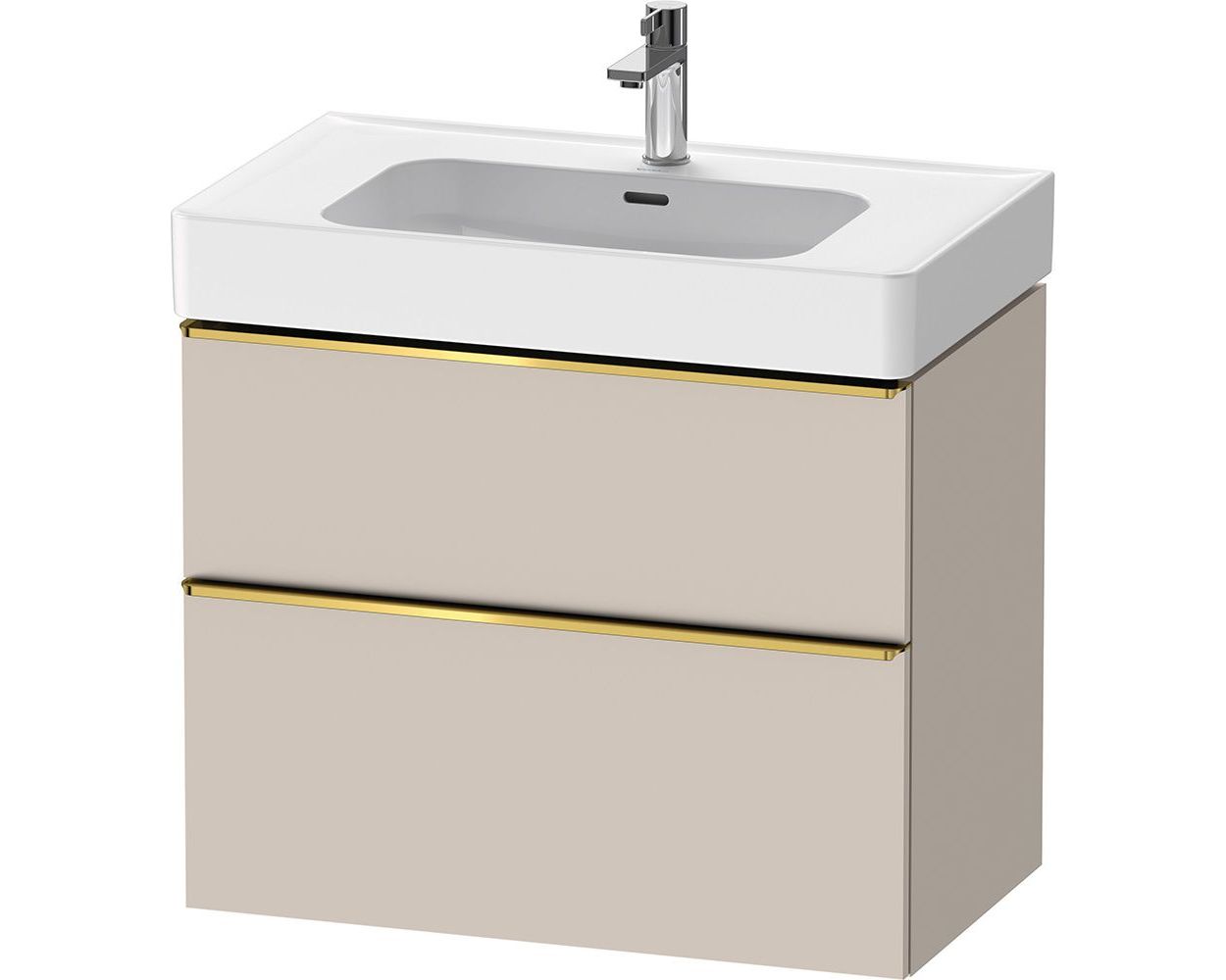 Duravit D-Neo 784mm 2 Drawer Vanity Unit for Soleil by Starck 