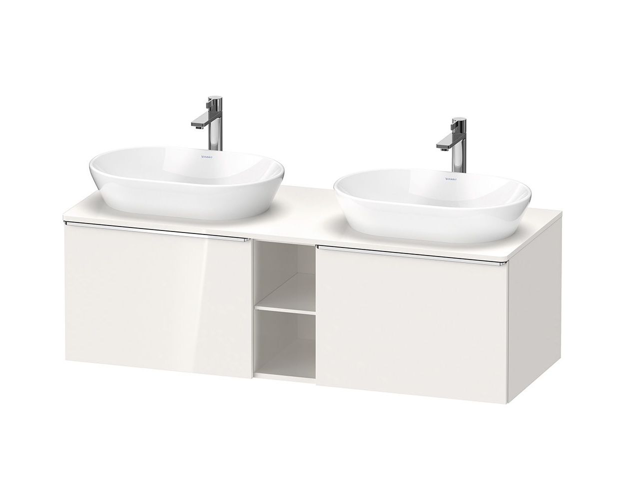 Duravit D-Neo 1400mm 2 Drawer Vanity Unit for Countertop Basin/s