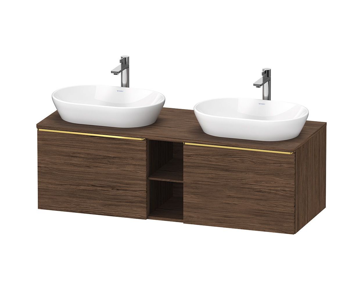 Duravit D-Neo 1400mm 2 Drawer Vanity Unit for Countertop Basin/s