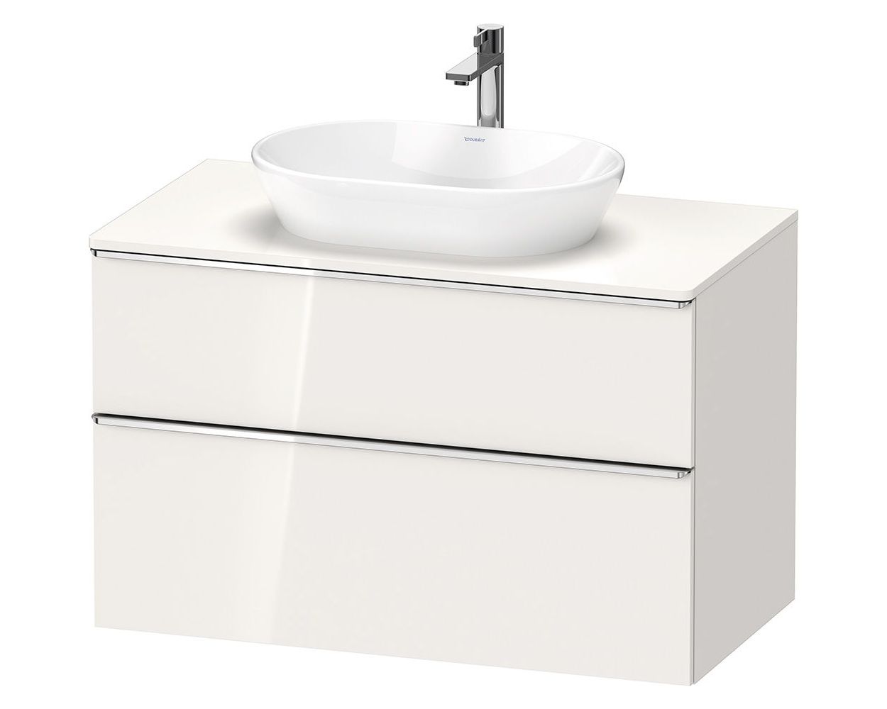 Duravit D-Neo 1000mm 2 Drawer Vanity Unit for Countertop Basin