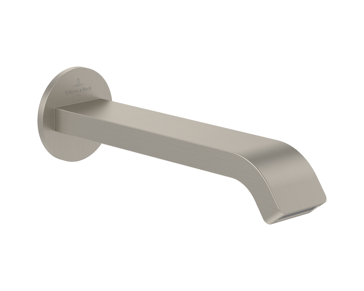 Villeroy & Boch Dawn Bath Spout -Brushed Nickel