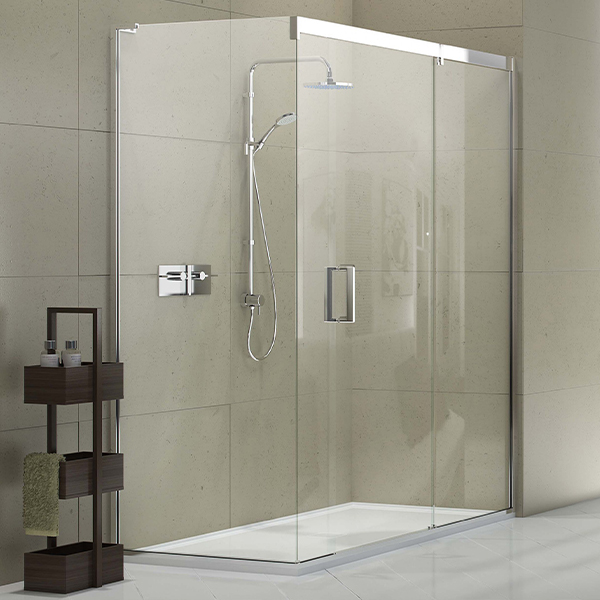 showering